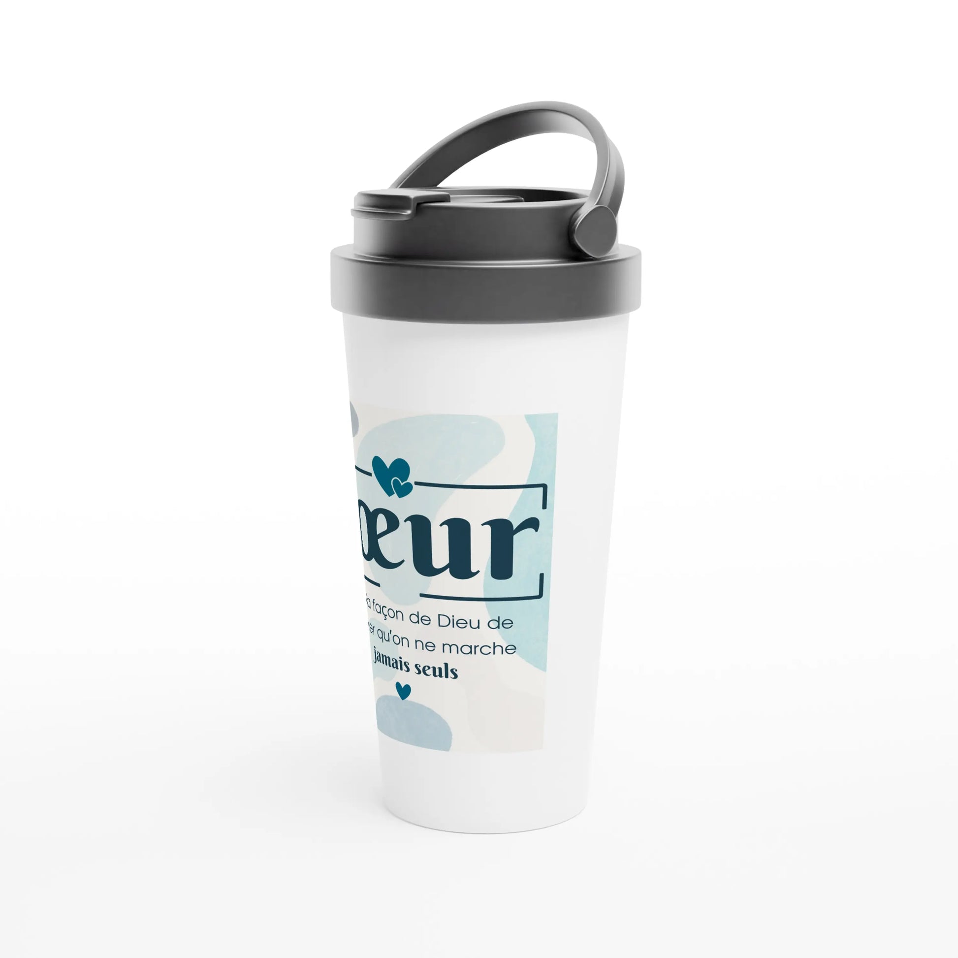 Une sœur, c’est la façon de Dieu – Travel Mug Sœur, Cadeau Sœur-idée cadeau inspirante | Blancadeaux
